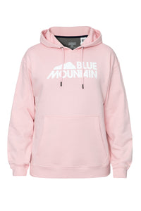 Hoodie with Blue MTN logo in White/Blue