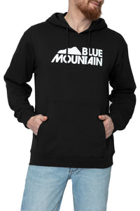 Hoodie with Blue MTN logo in White/Blue