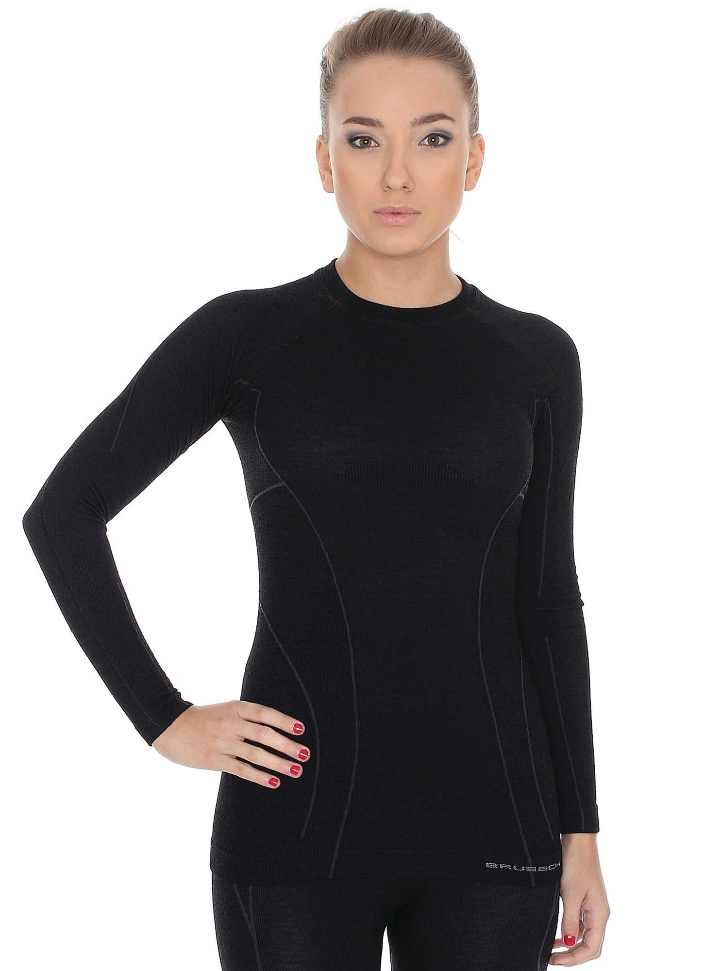 Sleeve Layer ACTIVE Long Women\'s – WOOL Brubeck Midweight Base